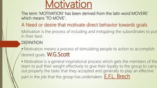 Motivation In Psychology PPTX Motivation In Psychology 5 320 