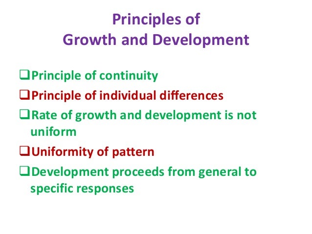 Growth and Development of the Learner