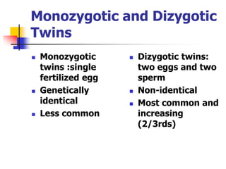 Lifespan Development Module 1 Lesson 3 Slides: Newborn and Prenatal ...