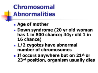 Lifespan Development Module 1 Lesson 3 Slides: Newborn and Prenatal ...