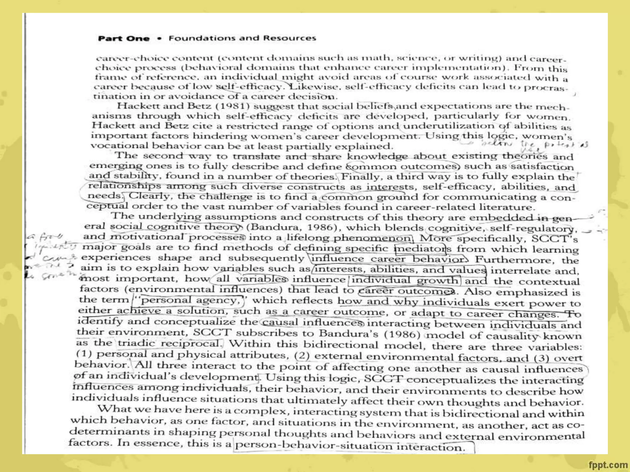 Theories of Career Development