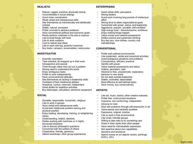 Theories of Career Development | PPTX | Career Planning | Careers