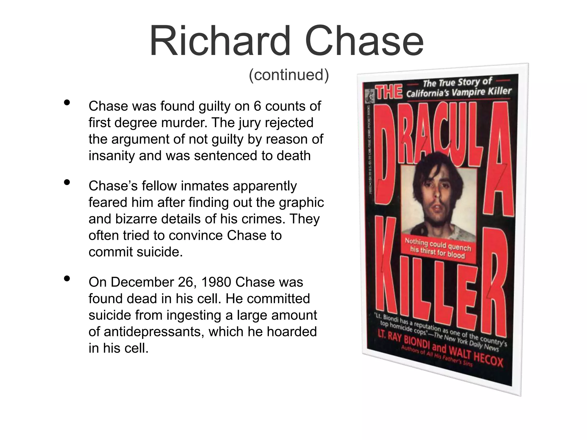 David Ray ParkerNATIONALITY:  AmericanNUMBER OF VICTIMS:14-60REIGN OF TERROR: 1950s-1999MOTIVE: Sadism, sex slavery and murderFAVORED METHOD OF KILLING:  Strangulation SENTENCE: 224 YearsSCALE OF EVIL: 22