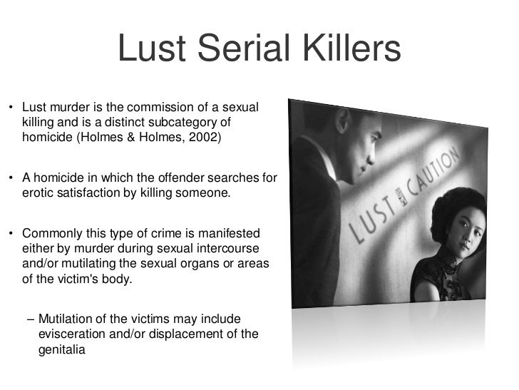 examples of mission oriented serial killers