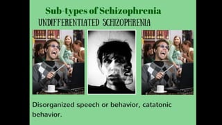 Schizophrenia Class Report (MENTAL DISORDER)
