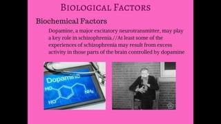 Schizophrenia Class Report (MENTAL DISORDER)