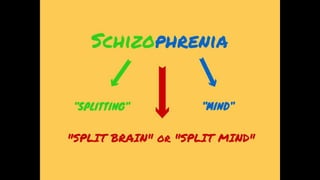 Schizophrenia Class Report (MENTAL DISORDER)