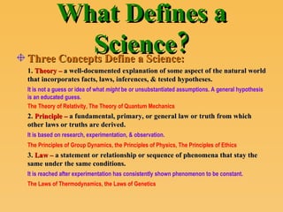 What Defines Science What is Psychology? | PPT