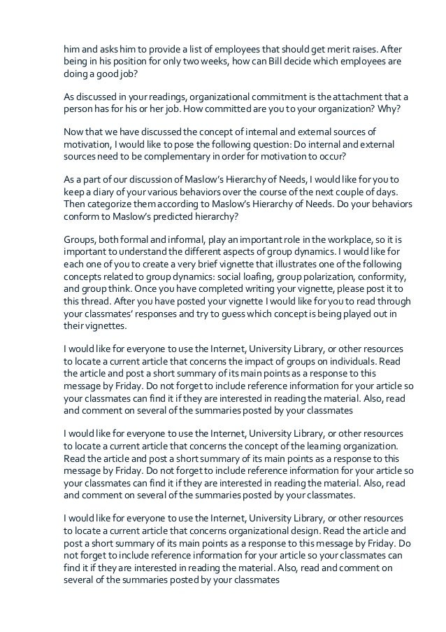 Industrial organizational psychology online course image