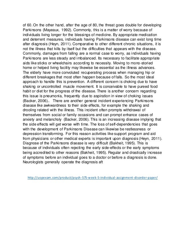 Psychological disorders essay picture