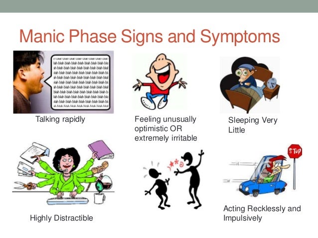 manic phase of bipolar disorder symptoms