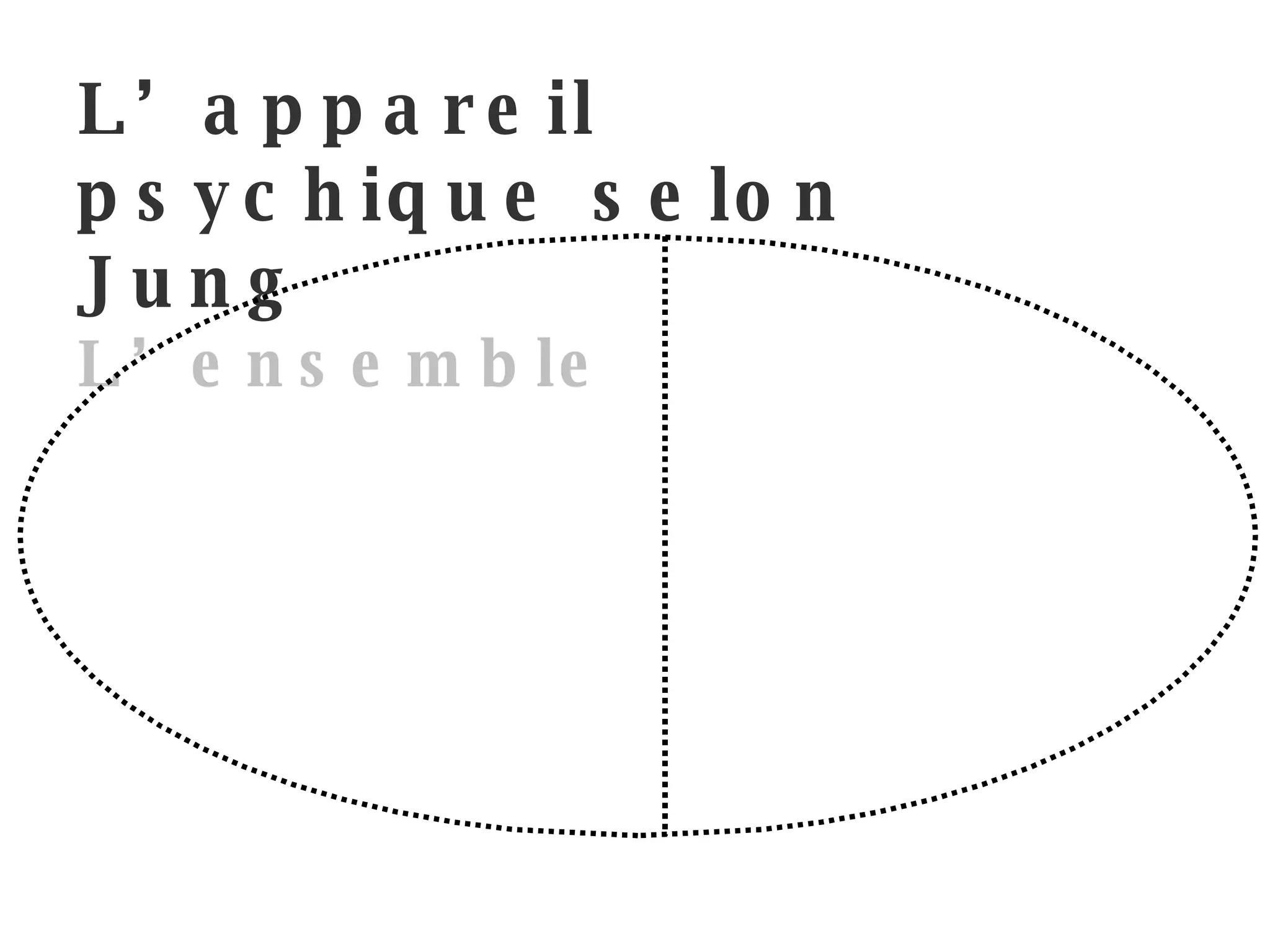 L’appareil psychique selon Jung L’ensemble 