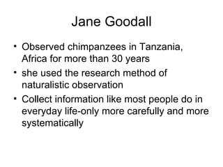 Psychology Chapter 2 | PPT