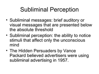 subliminal perception example psychology subliminal perception example psychology