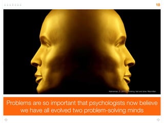 The second psychological insight is that innovations can 
appeal to our unconscious mind 
18 
 