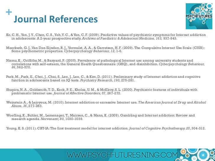 Internet addiction symptoms image