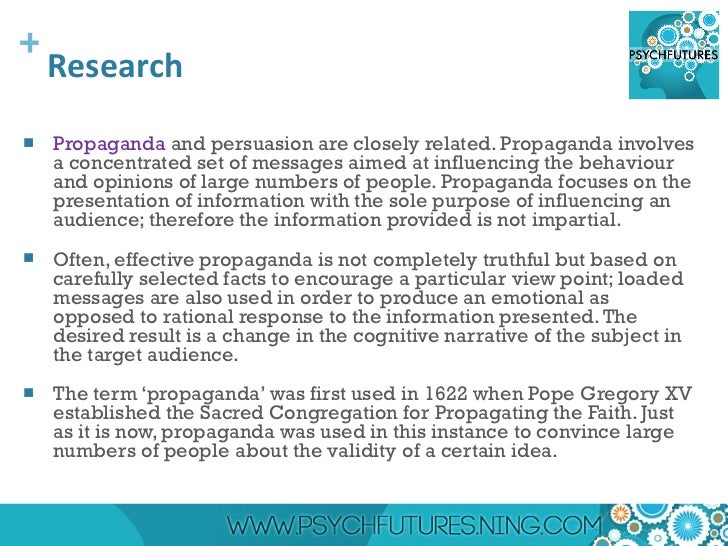 argument persuasion and propaganda word