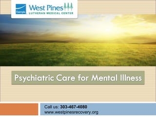 Call us: 303-467-4080
www.westpinesrecovery.org

 