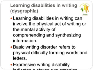 Disordered Writing Psychiatric disorders in childhood and adolescence | PPT