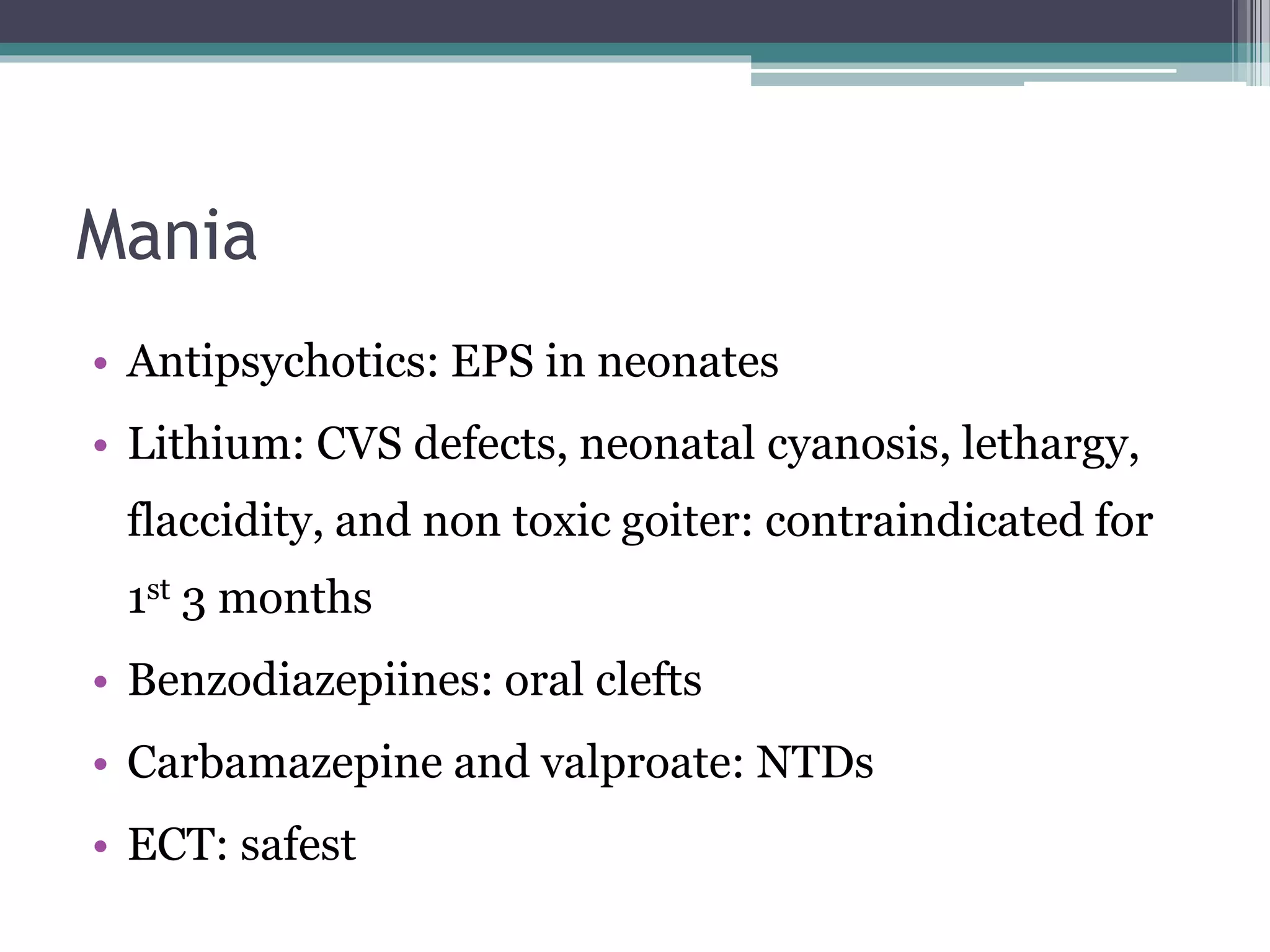 NATIONAL PREGNANCY REGISTRY FOR PSYCHIATRIC MEDICATIONS visual data 8