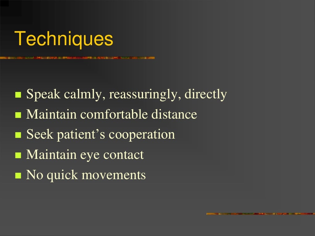 Psychiatric emergency