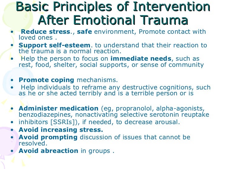 Psychiatric emergency