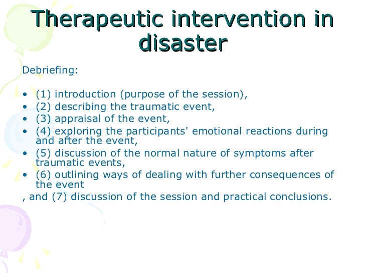 Psychiatric emergency