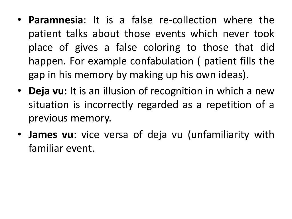 Psychiatric terminologies