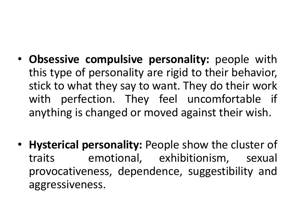 Psychiatric terminologies