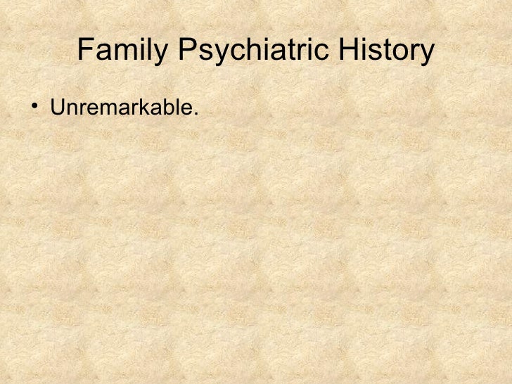 Psychiatric case studies nursing