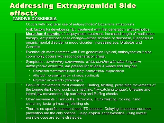 Compazine Side Effects Extrapyramidal