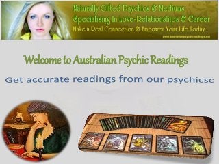 Welcome to Australian Psychic Readings
 