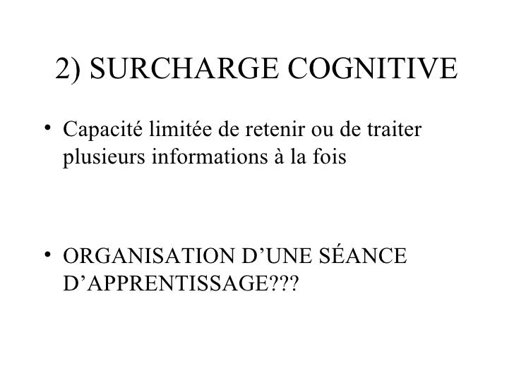 psychlogie cognitive