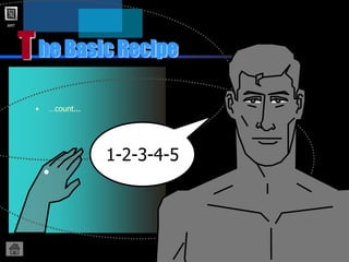 AMT
T
• …count...
he Basic Recipe
1-2-3-4-5
 