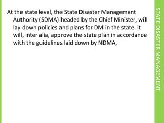AUTHORITY
                                                          DISTRICT DISASTER MANAGEMENT
At the cutting edge level...