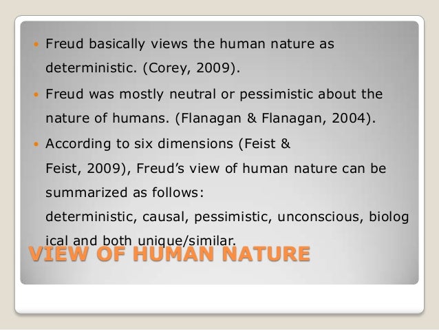 Freud And Human Nature Freud And Human Nature