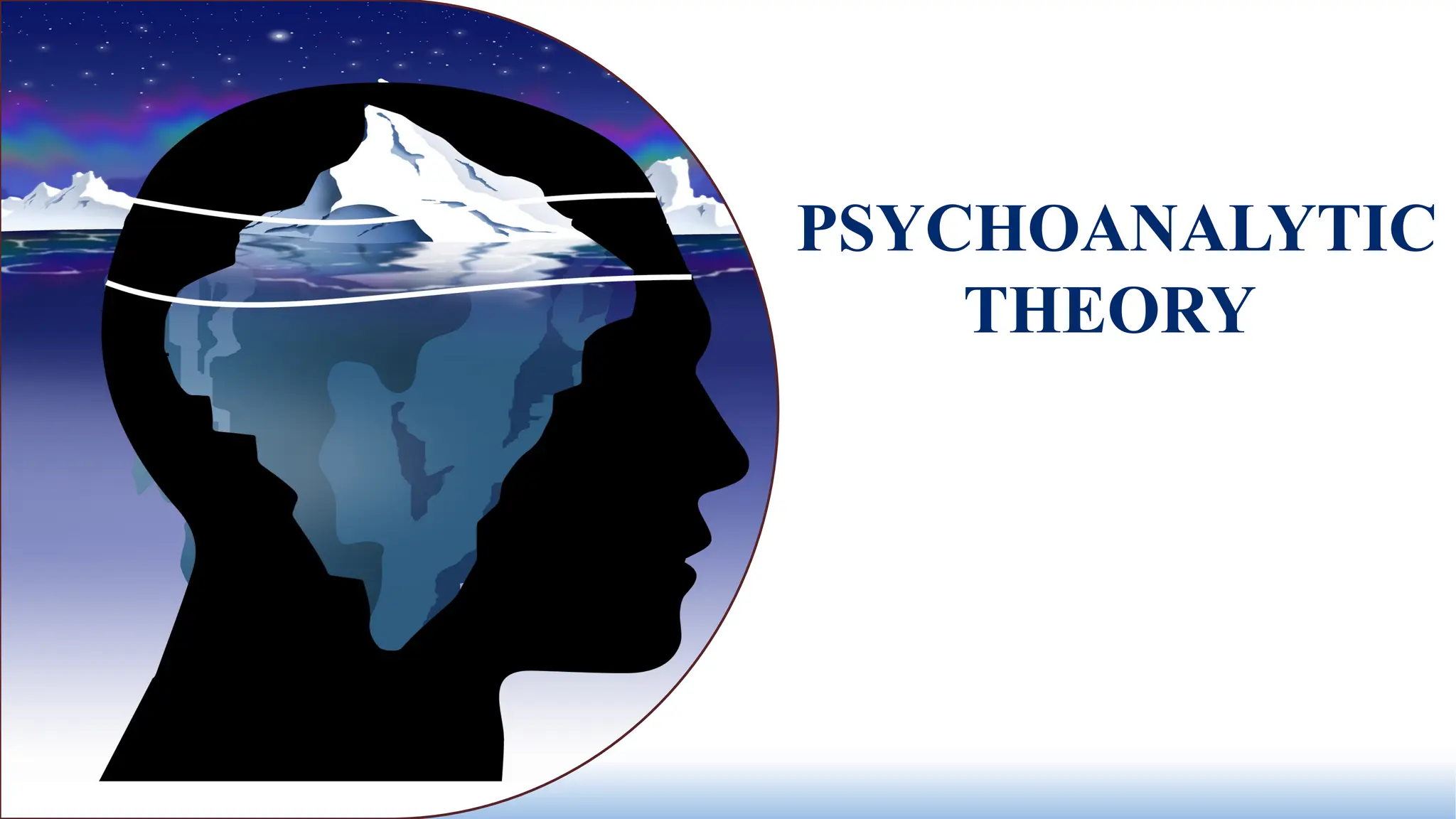PSYCHOANALYTIC
THEORY
 