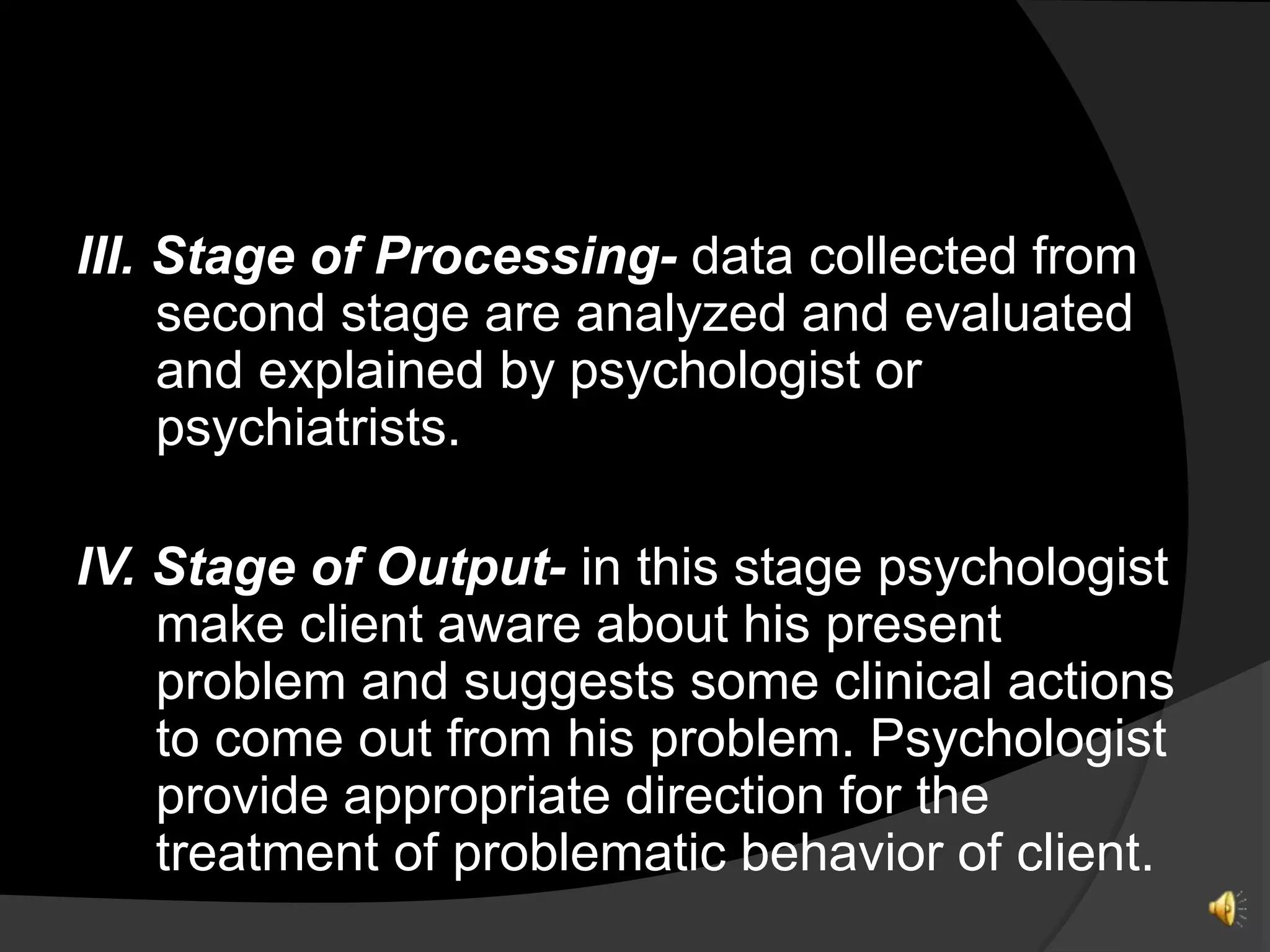 Psychodiagnostic technique | PPTX | Mental Health | Diseases and Conditions