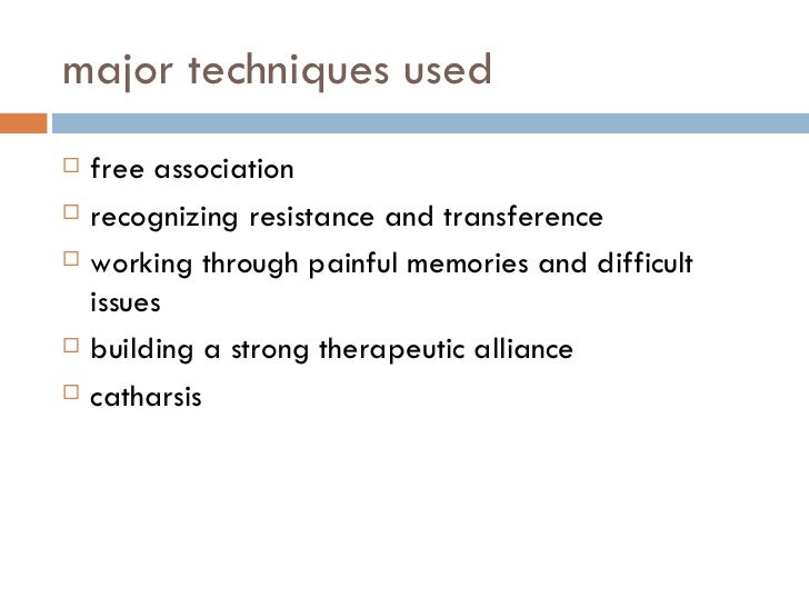 psychodynamic approach