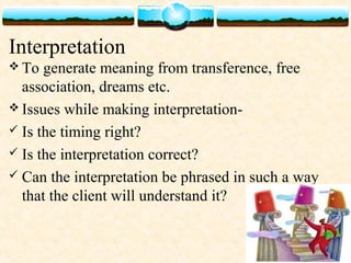 Psychodynamic Approach of Counseling | PPT