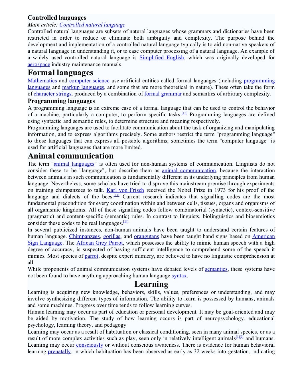 psycholinguistics