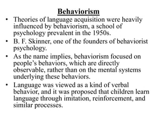 Psycholinguistics | PPTX