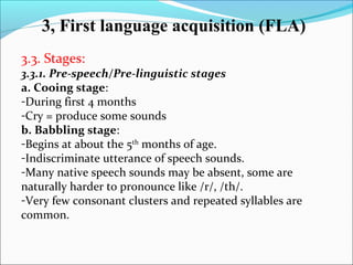 Psycholinguistics and foreign language teaching. | PPT
