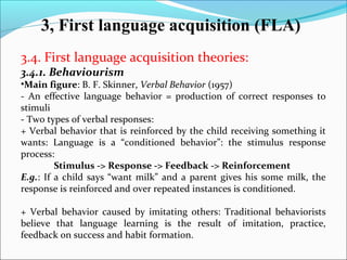 Psycholinguistics and foreign language teaching. | PPT