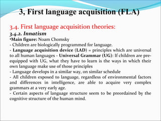 Psycholinguistics and foreign language teaching. | PPT