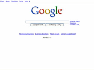 The Psychology behind the web