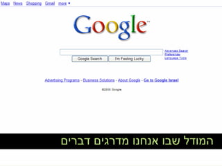 The Psychology behind the web