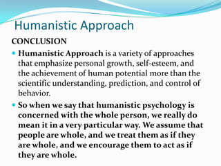Psychological Approaches
