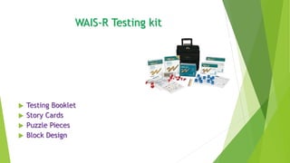 Psychological assessment and test | PPTX