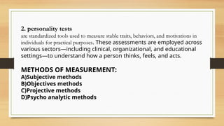 Psychological Assessment and Tests...ppt